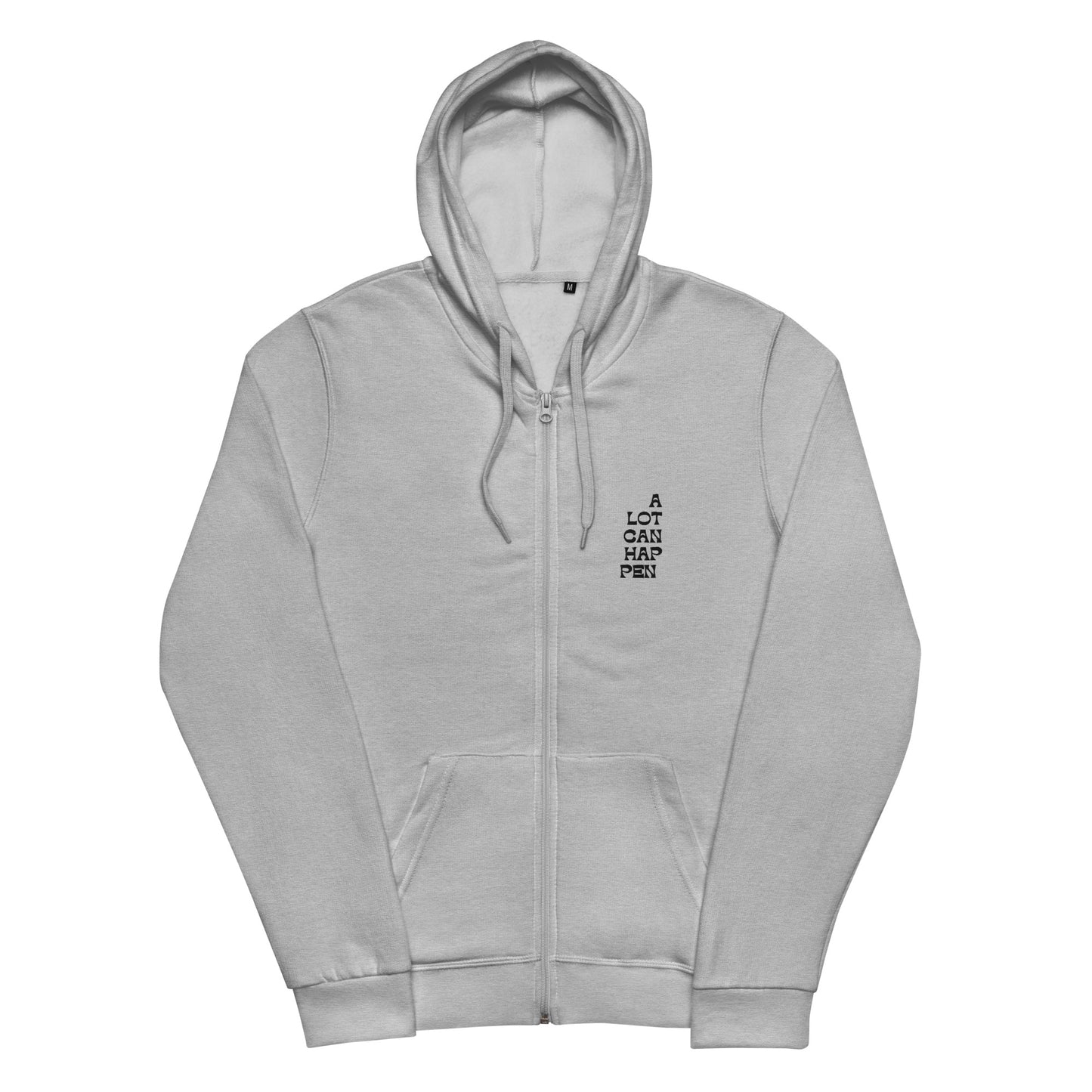 A Lot Can Happen Unisex basic zip hoodie