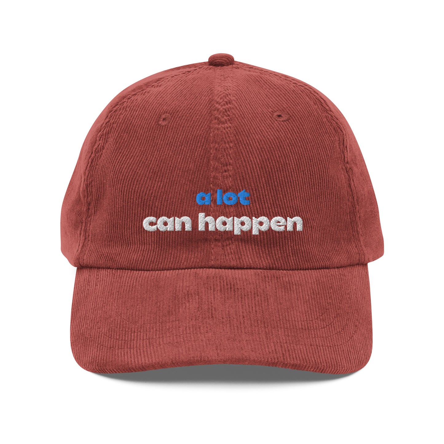 A Lot Can Happen - Vintage corduroy cap