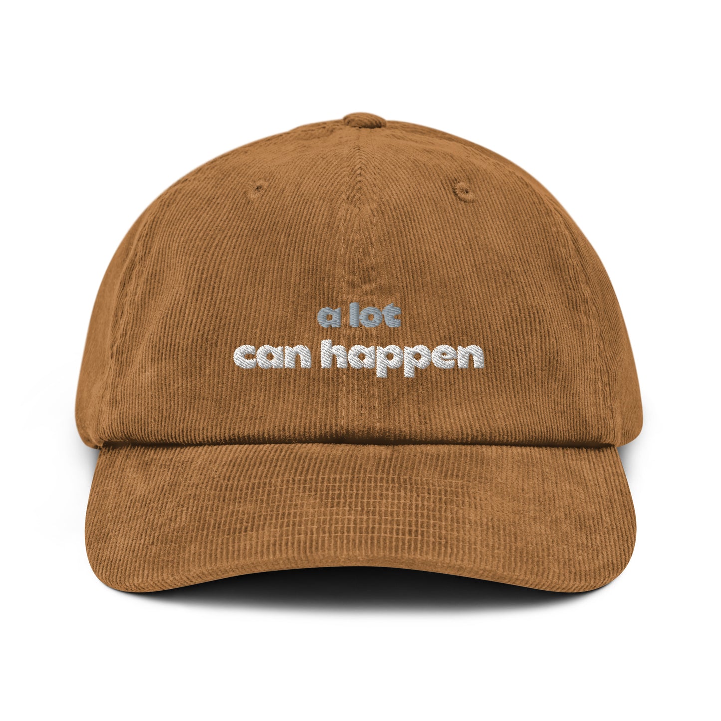 A lot can happen Corduroy hat